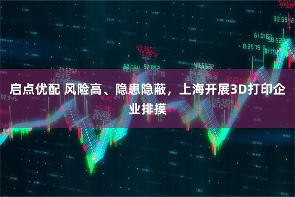 启点优配 风险高、隐患隐蔽，上海开展3D打印企业排摸