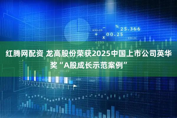 红腾网配资 龙高股份荣获2025中国上市公司英华奖“A股成长示范案例”